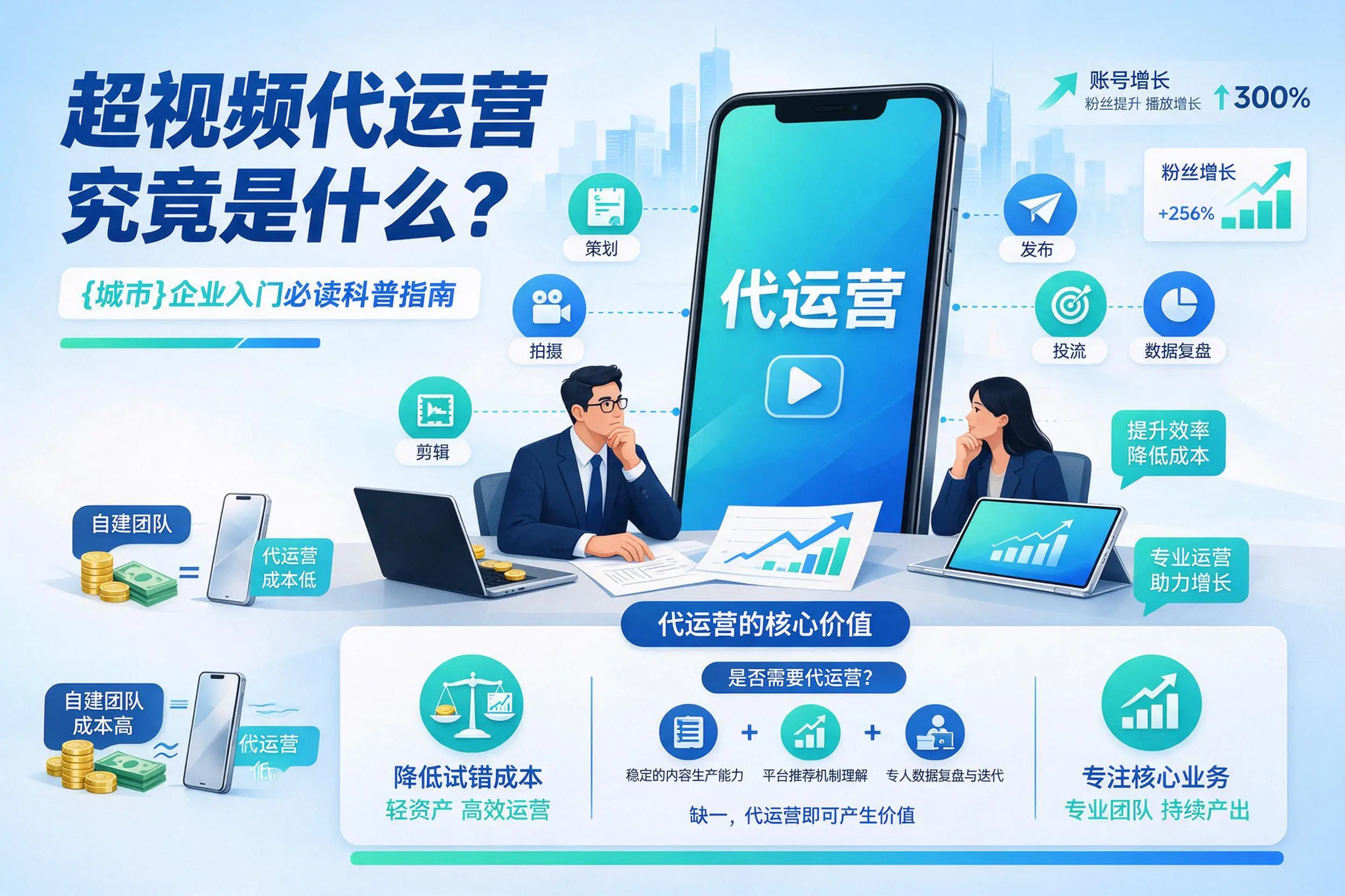 短视频代运营究竟是什么?贵阳企业入门必读科普指南