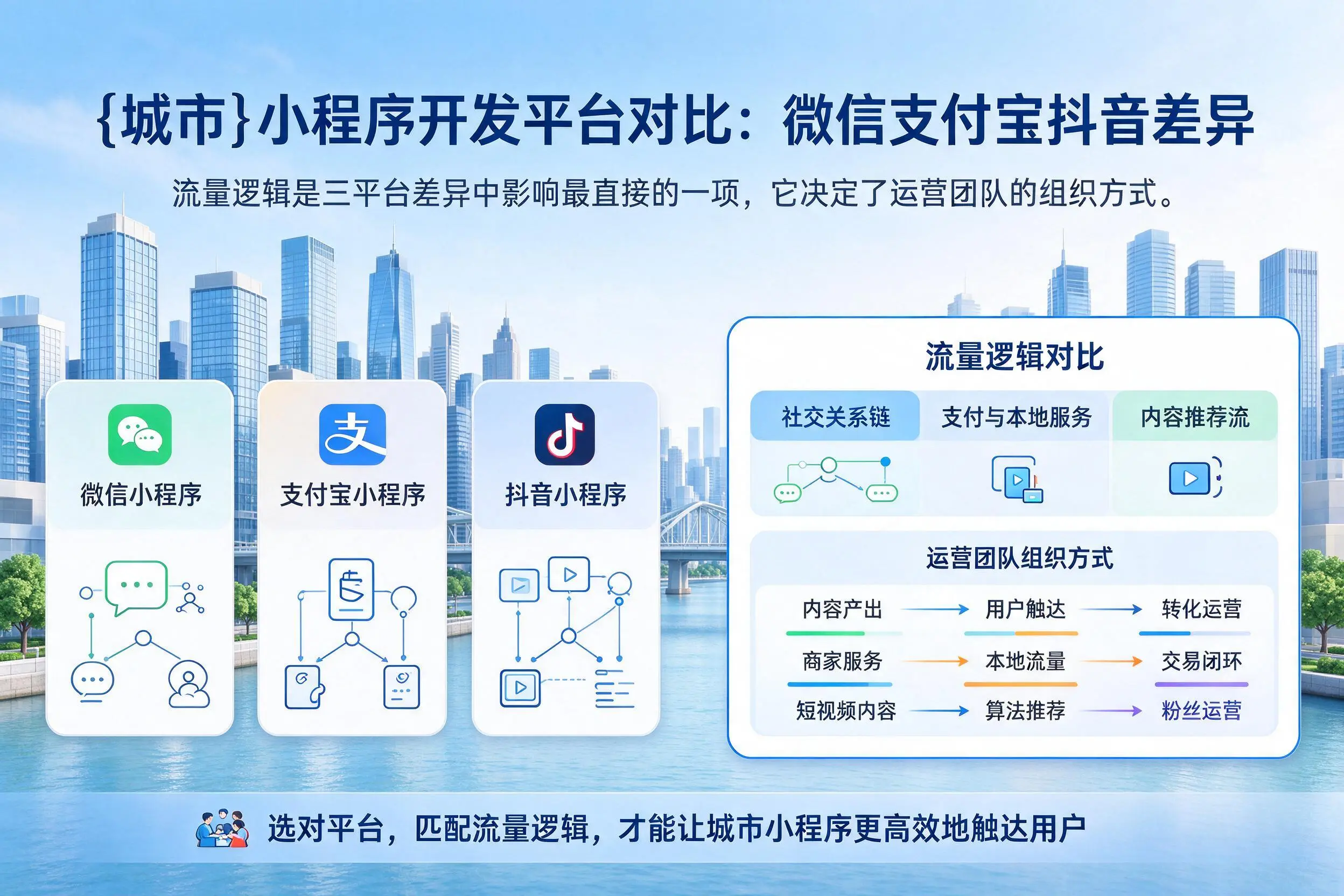 贵阳小程序开发平台对比：微信支付宝抖音差异