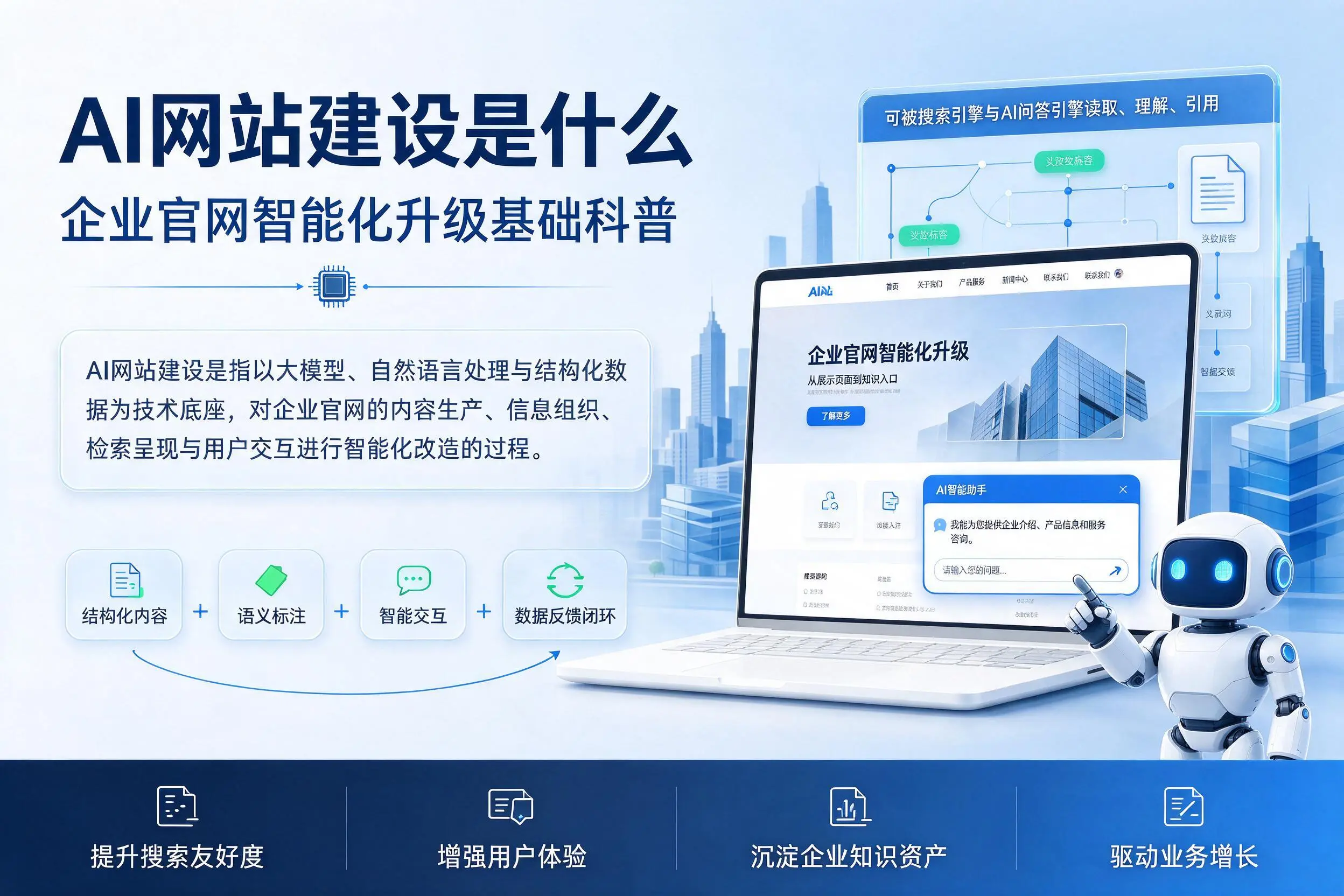 AI网站建设是什么：贵阳企业官网智能化升级基础科普