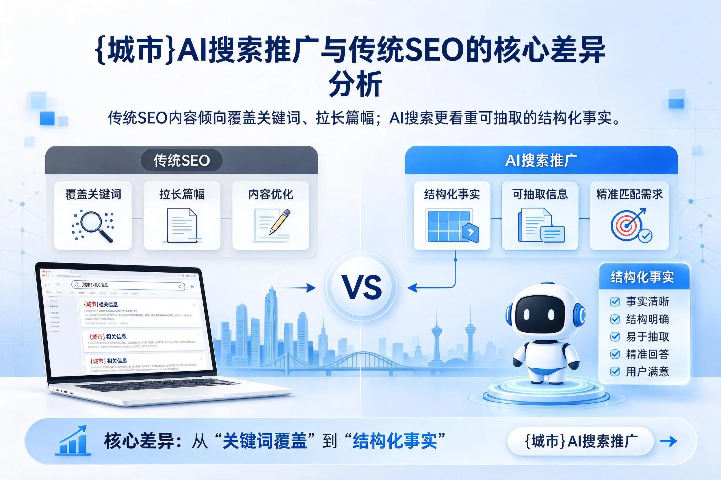 贵阳AI搜索推广与传统SEO的核心差异分析